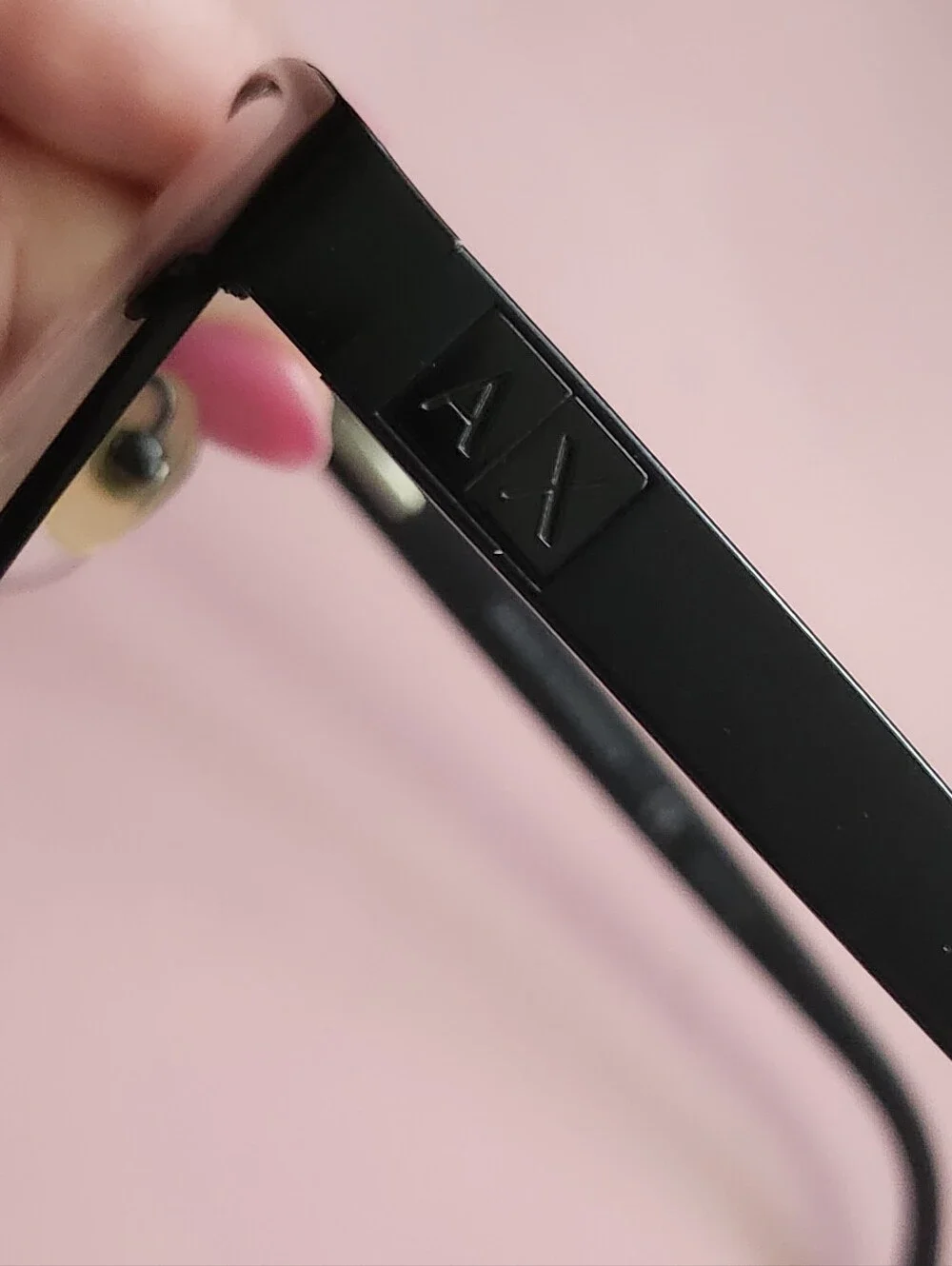 Armani Exchange Eyeglasses Frame/Case/Cleaning Cloth